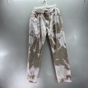 Gap Denim Jeans Women's Size 32 Straight Straight High Rise Bleach Wash Denim